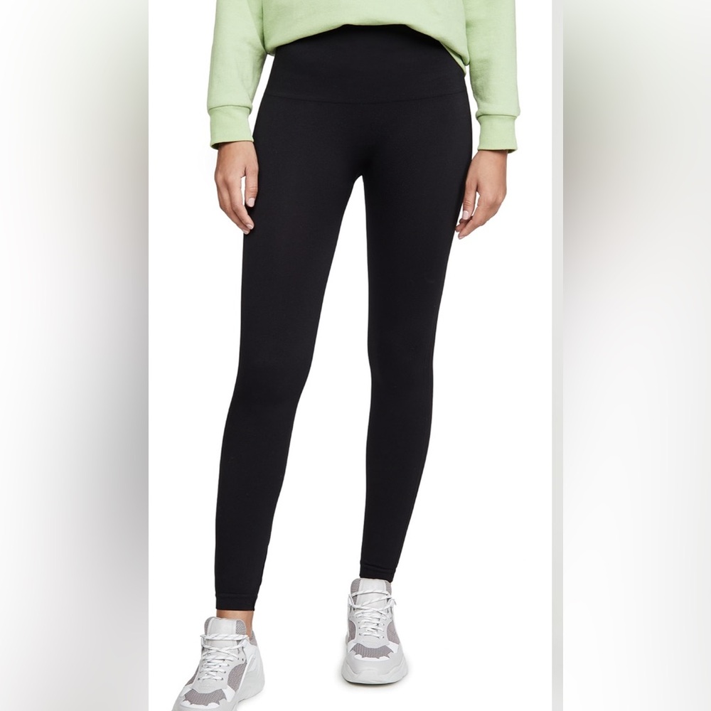 Spanx seamless leggings size medium black